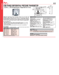 Thumbnail of document Data Sheet - 607 Differential Pressure Transmitter